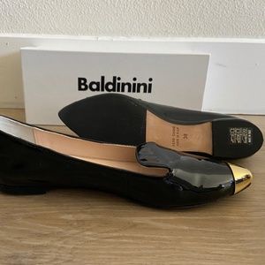 Made in Italy, EU size 38, UK size 5.5. New shoes. Leather up & insole.